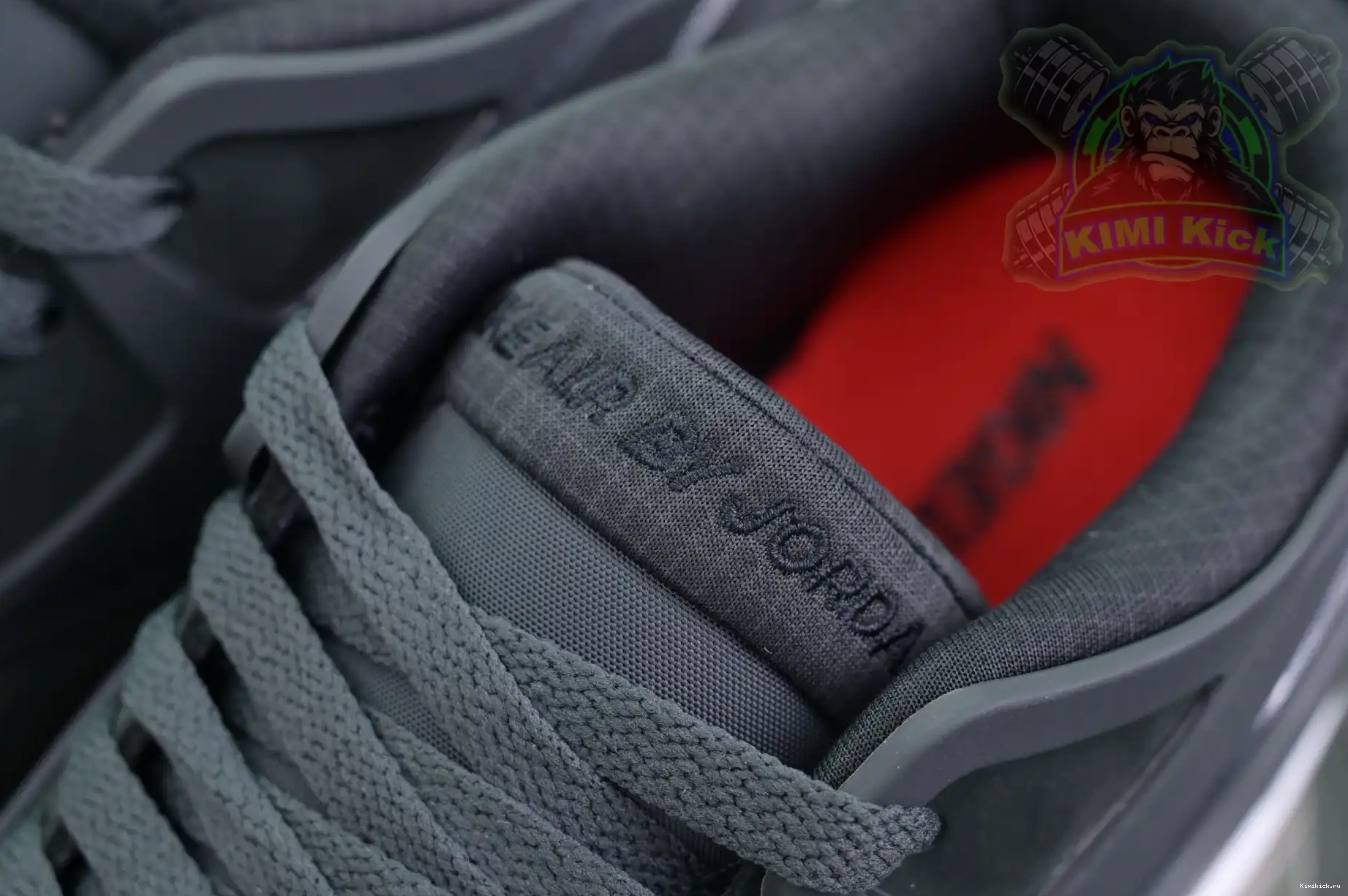 Jordan Nigel SP RM “Anthracite” x Kimikick Jordan 4 Sylvester Air 0427